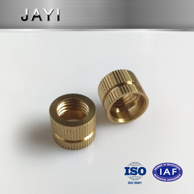 (JY239) DIN82 Straight Knurling Copper Insert Nuts for Automobile Parts