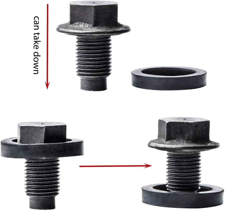 090-058 6034376 6035417 M06035417 323268 7041925 1/2-20 Oil Drain Plug for Dodge Grand Caravan RAM 1500 RAM 2500 RAM 3500