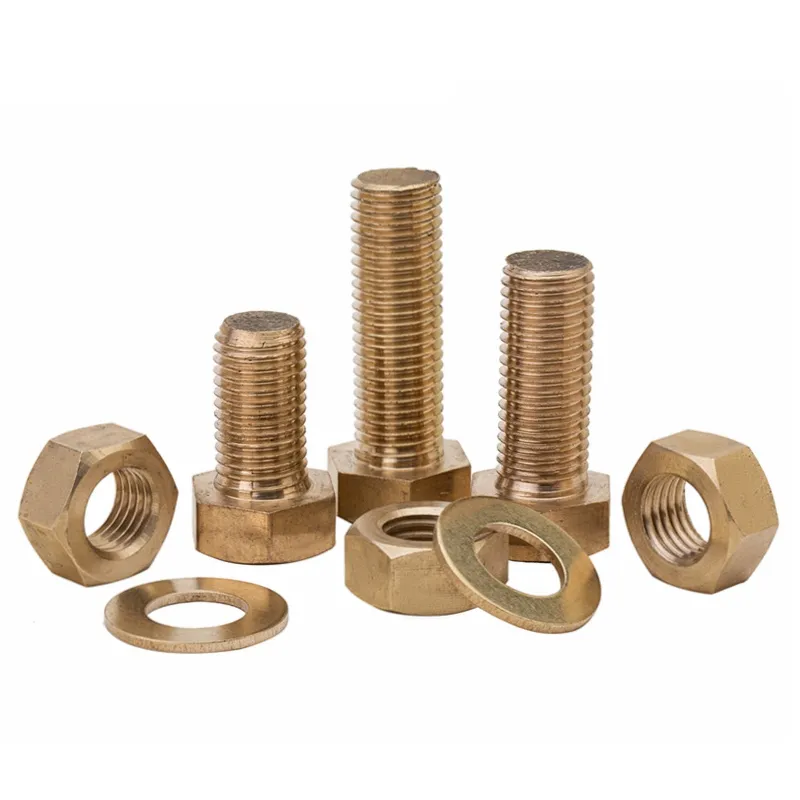1/4 Brass Copper Plated Corby Tower Bolt Connector
