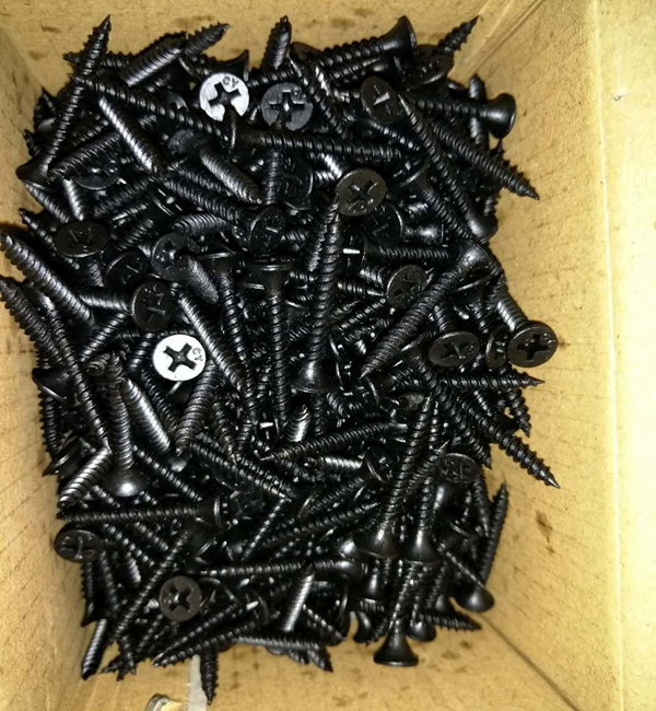 1022A Factory Price Phillips Black Bugle Head Drywall Screw for Steel Plate