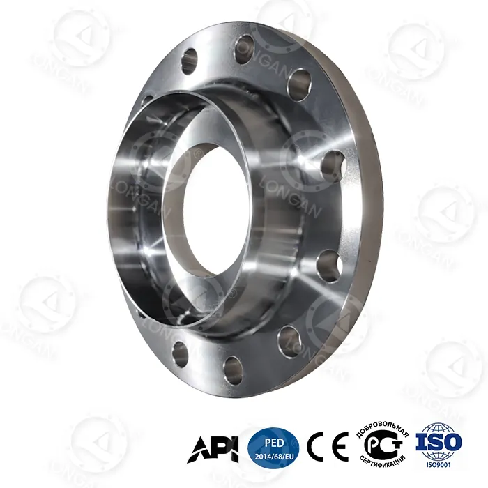What are the machining and fabrication processes for stainless steel non-standard flanges