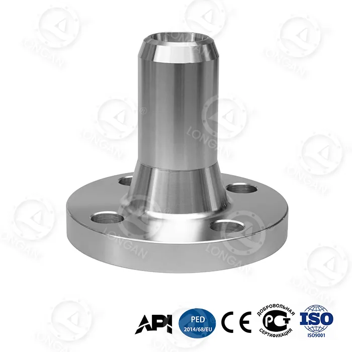 How Does the Extended Neck of a Long Weld Neck Flange Improve Stress Distribution in Piping
