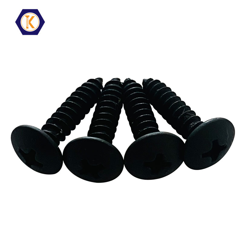 What Makes Truss Philip Head Self Tapping Screw Black Plated Essential for Modern Fastening?