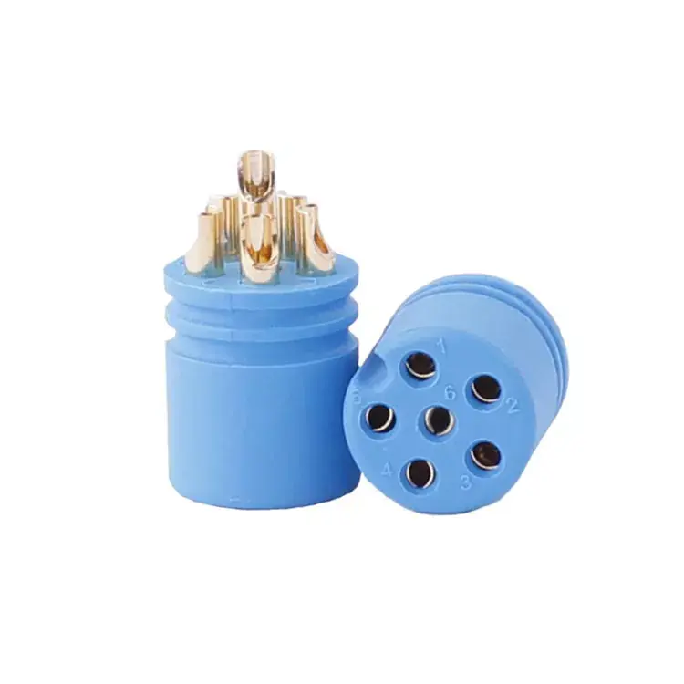 What Are the Pinout Configurations for an M8 Circular 6Pin Connector Female