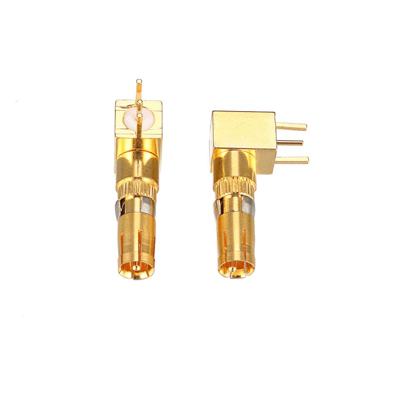 What Is the Maximum Frequency Rating of a 90 Degree D-Sub Coaxial Contact Terminal