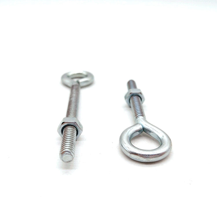 Can a Carbon Steel Zinc Plated Tapping Eye Hook Screw with Machine Thread Be Used Outdoors