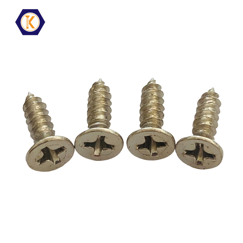 How Does Flat Philip Head Self Tapping Screw Nickel Plated Improve Fastening Performance?