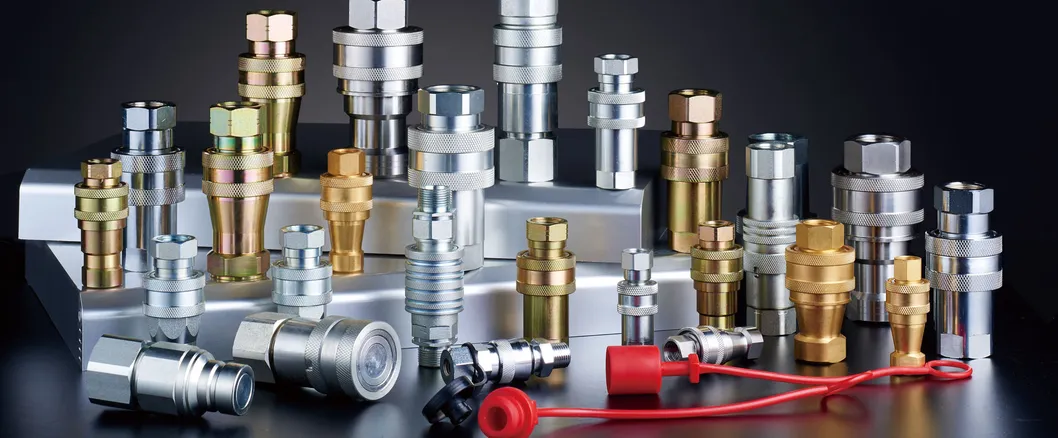 3/8 Inch Ball Valve NPT/Bsp Threaded Locked Type 10000psi/700bar High Pressure Hydraulic Disconnect Couplings for Jack
