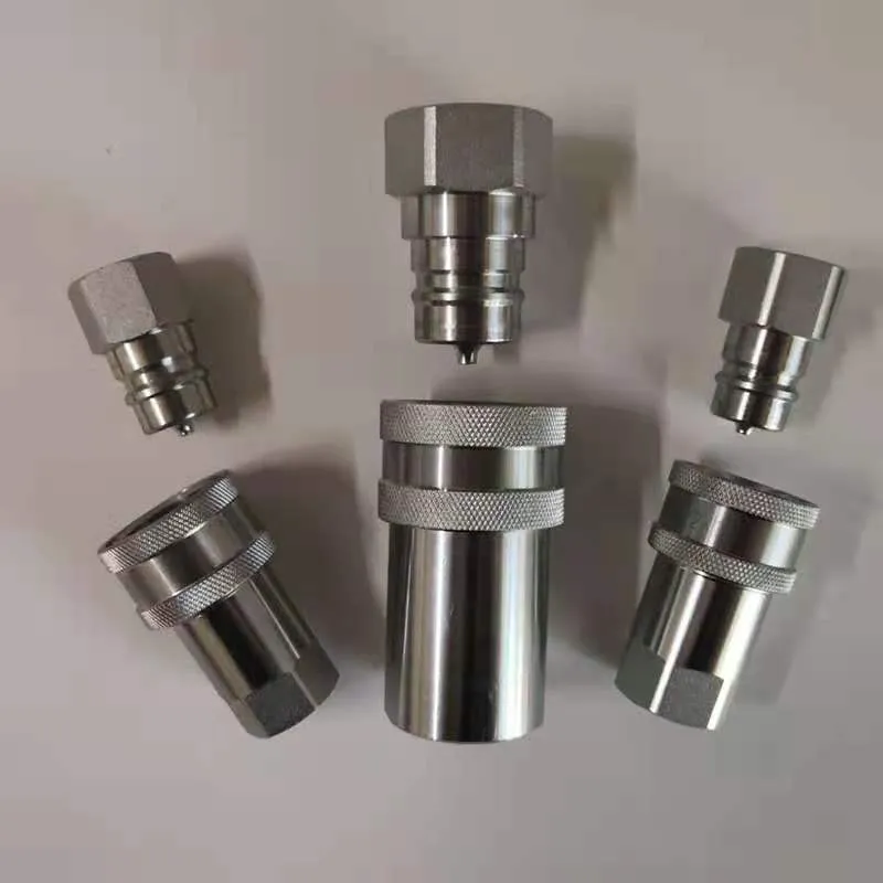 3/8 Inch Ball Valve NPT/Bsp Threaded Locked Type 10000psi/700bar High Pressure Hydraulic Disconnect Couplings for Jack