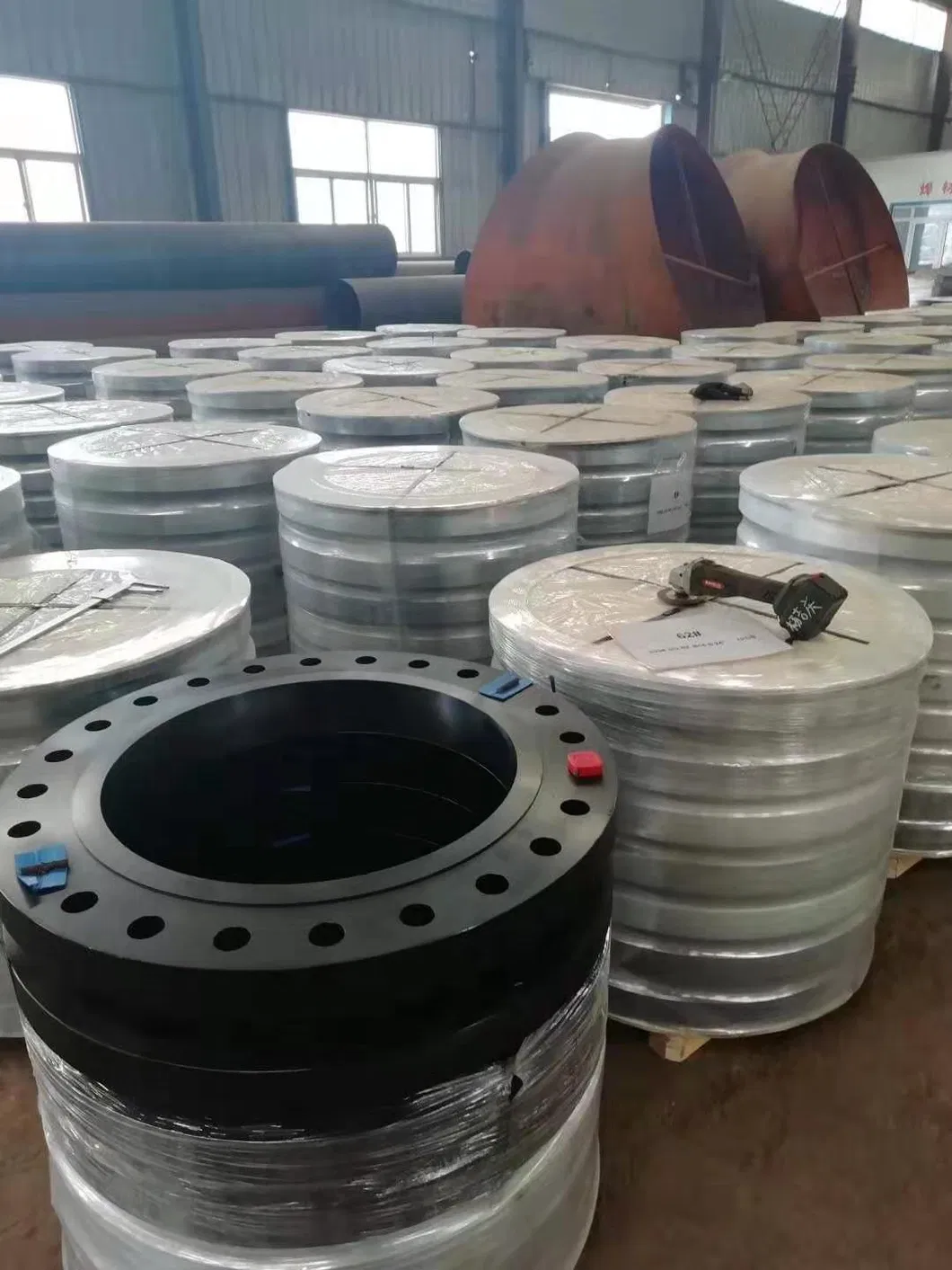 4" ASME A105 150lbs Sch40 Rasied Face Manufacturer Threaded Pipe Flange for Industrial Oil Gas