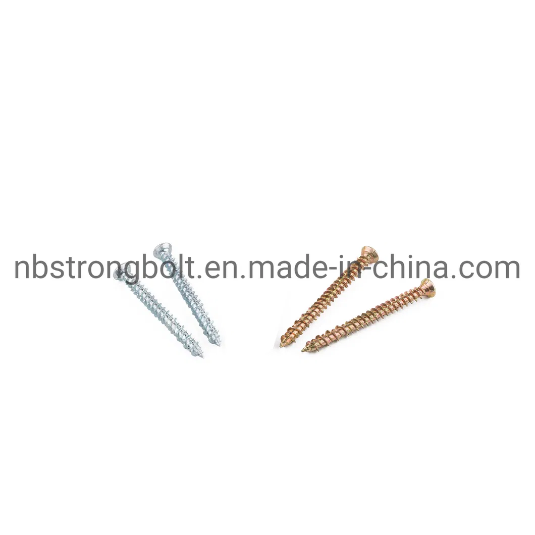 7.5X80 C1022 Steel Concrete Screw with Yzp