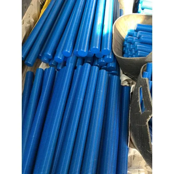 A193- B7 Coating Xylon 1070 Blue Colour Stud Bolt