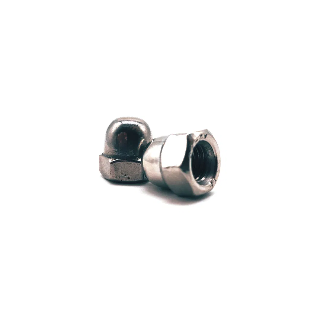 A2 70 A4 80 M8 M12 DIN1587 Stainless Steel Hex Domed Cap Nuts