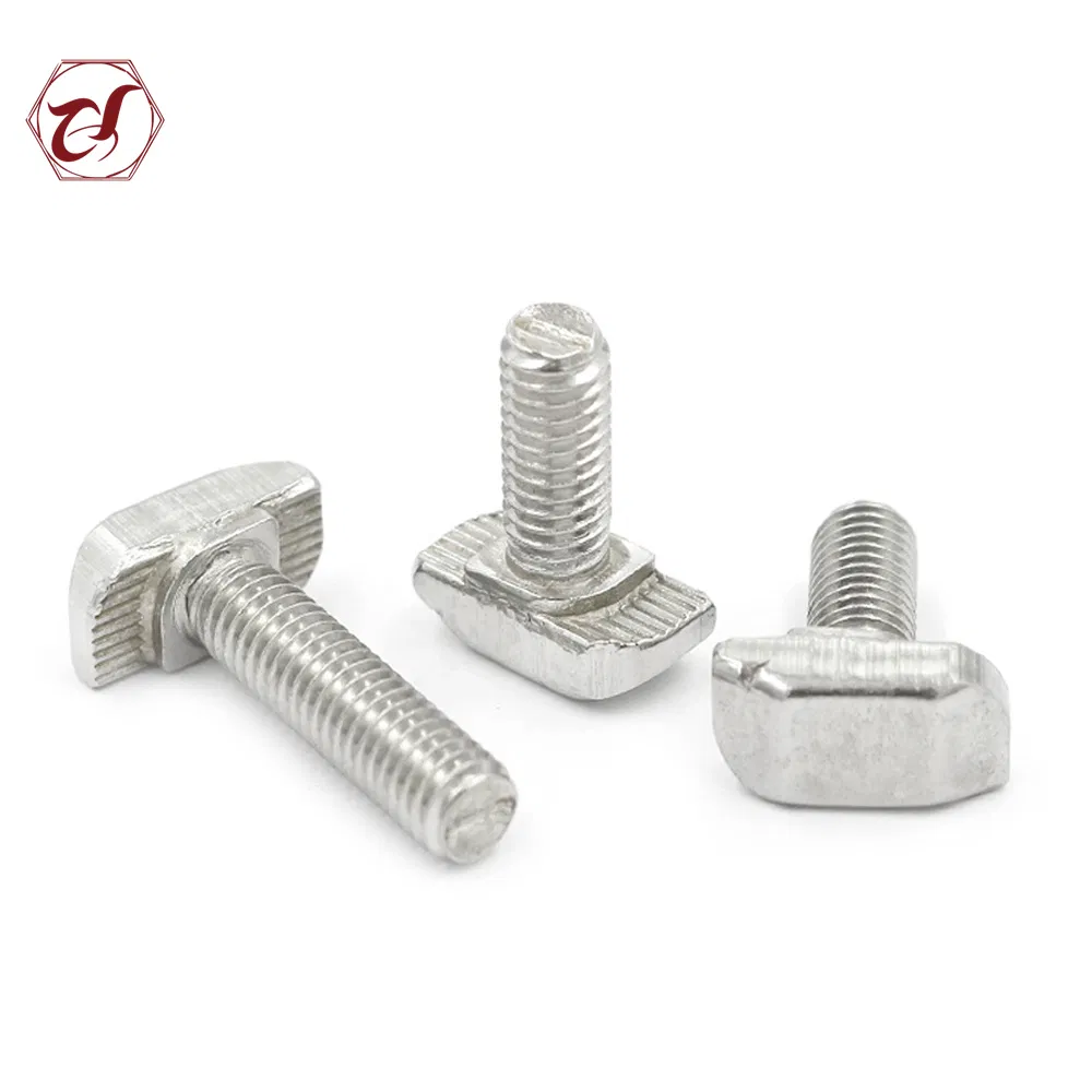 A2-70 or A4-70 Stainless Steel 304 or SS316 T Hammer Head Bolt