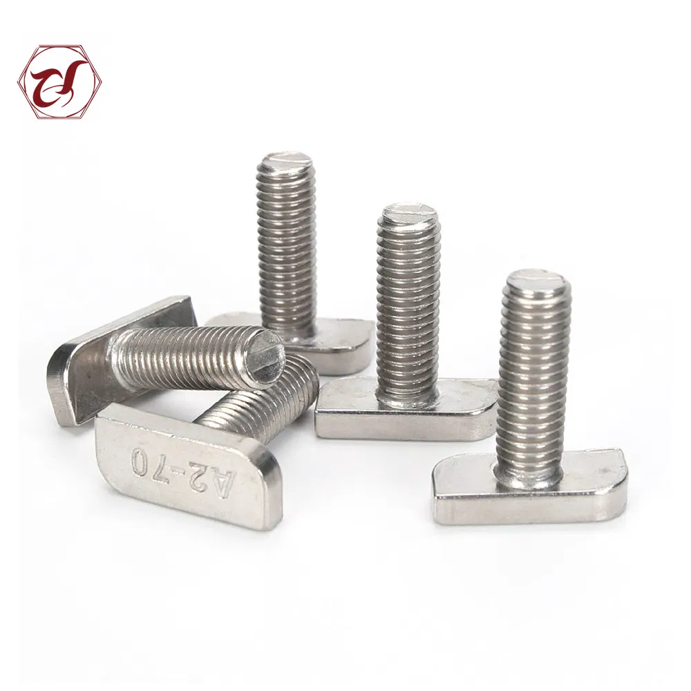 A2-70 SS304 Stainless Steel Hammer Bolts T Head Bolt