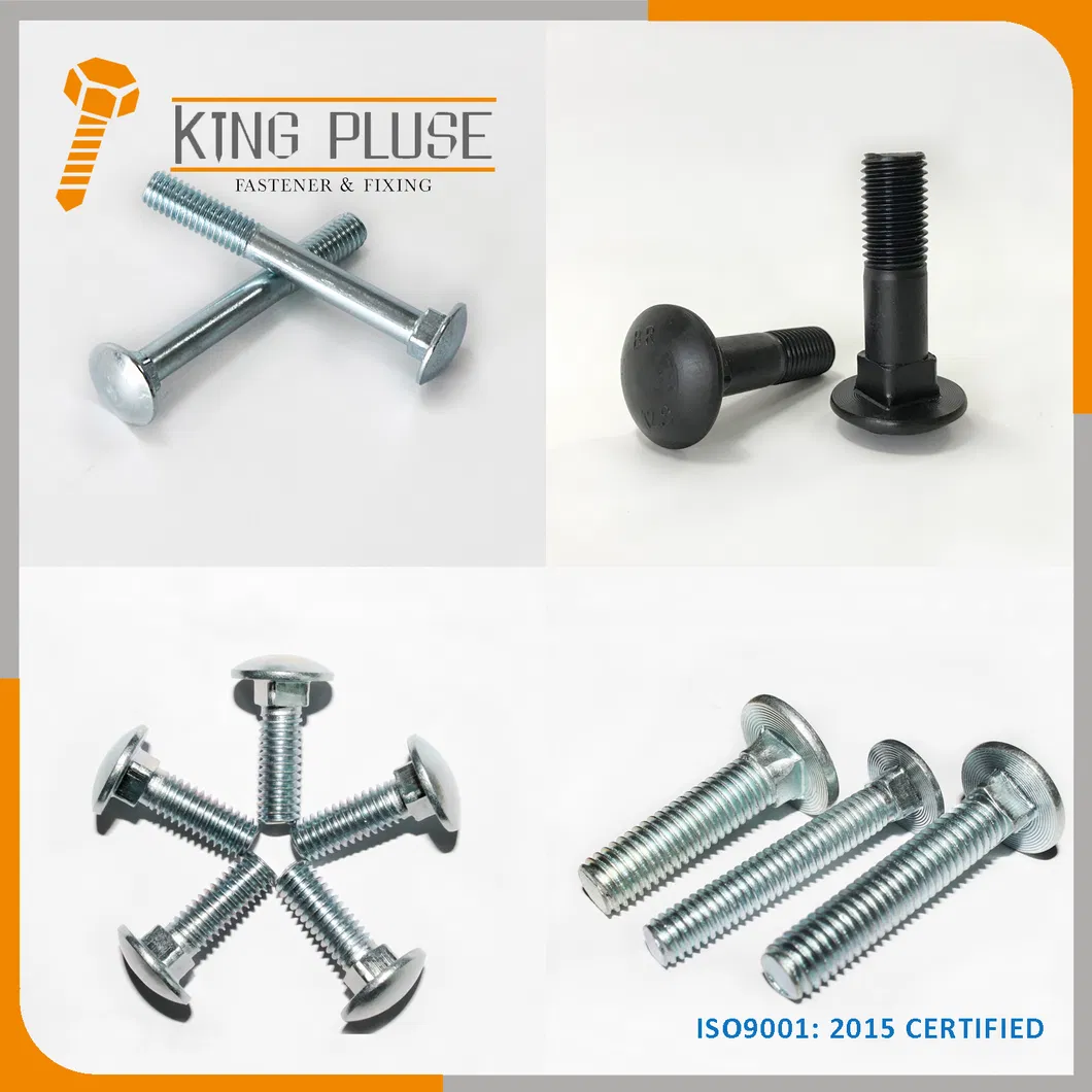 Hex Bolt/ Hex Cap Screw/ Heavy Hex Bolt/ Flange Bolt/Flange Screw/ Carriage Bolt/ Stud Bolt/ Guardrail Bolt/ Track Bolt DIN/ISO/ASME/ASTM