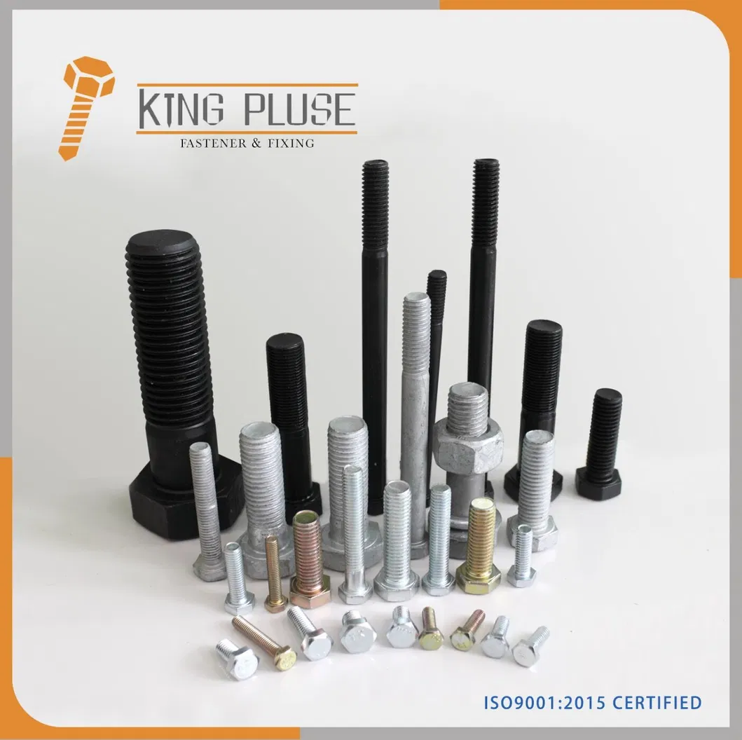 Hex Bolt/ Hex Cap Screw/ Heavy Hex Bolt/ Flange Bolt/Flange Screw/ Carriage Bolt/ Stud Bolt/ Guardrail Bolt/ Track Bolt DIN/ISO/ASME/ASTM