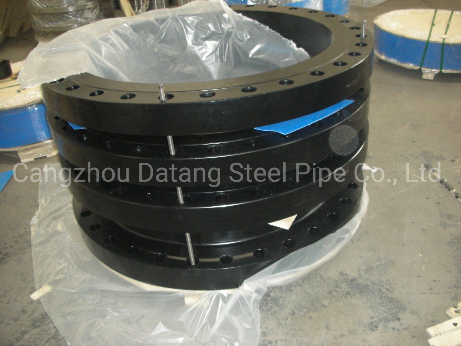 ANSI B16.5 A105 Forged Flange, Pipe Steel Flange and Pipe Fitting