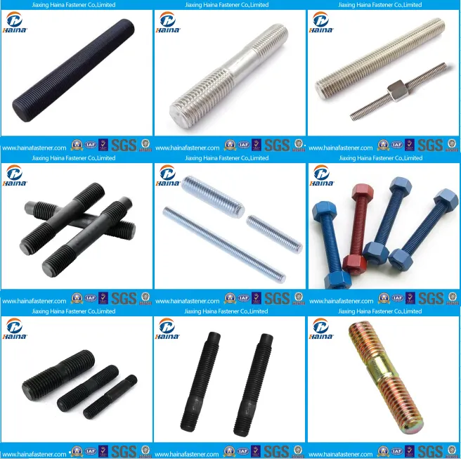 ASTM A193 B7 OEM High Quality Stainless Steelcustom Threaded Stud Bolt/Full Threaded Rod