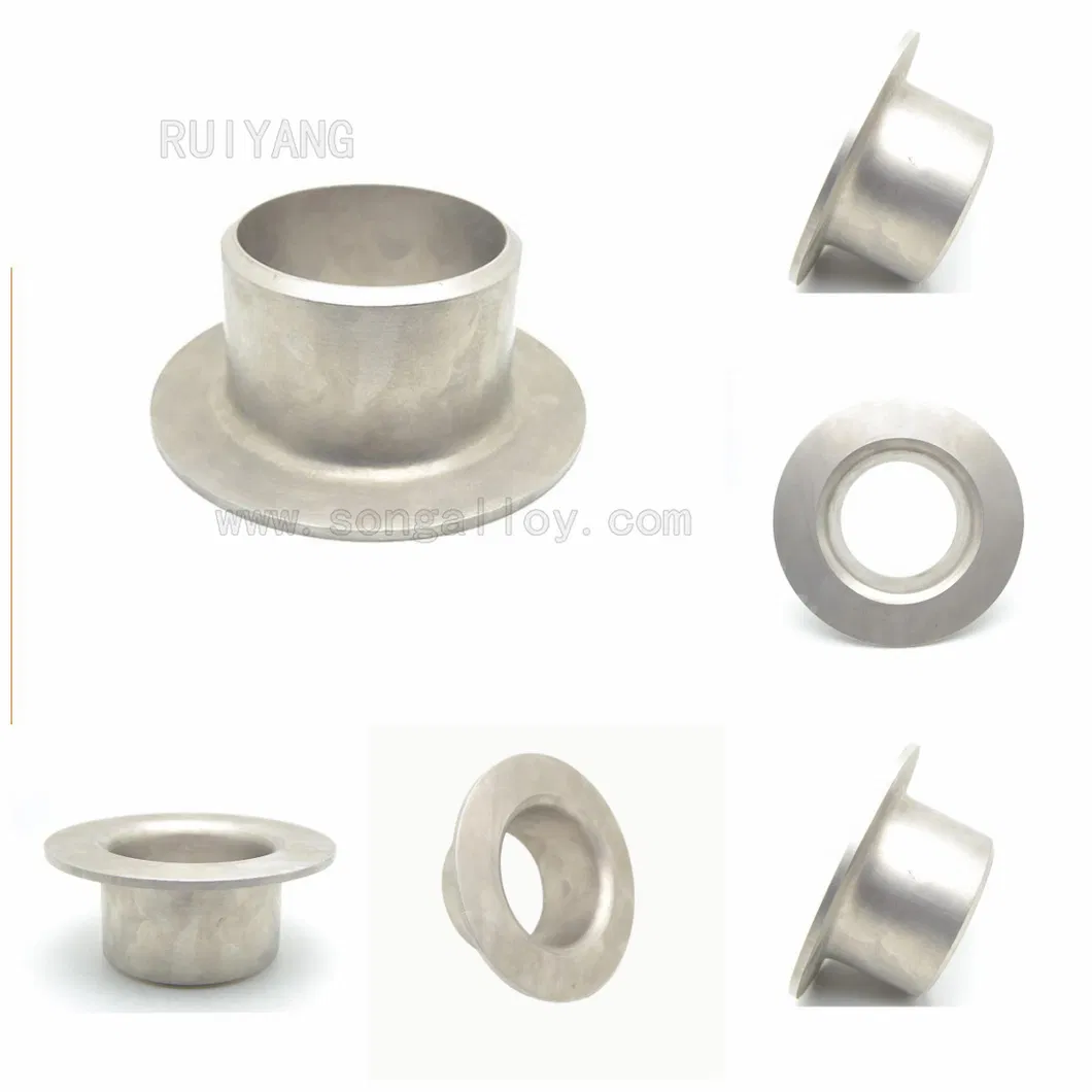 ASTM B363 Gr. 7 Pipe Fitting Titanium Metal Stub End