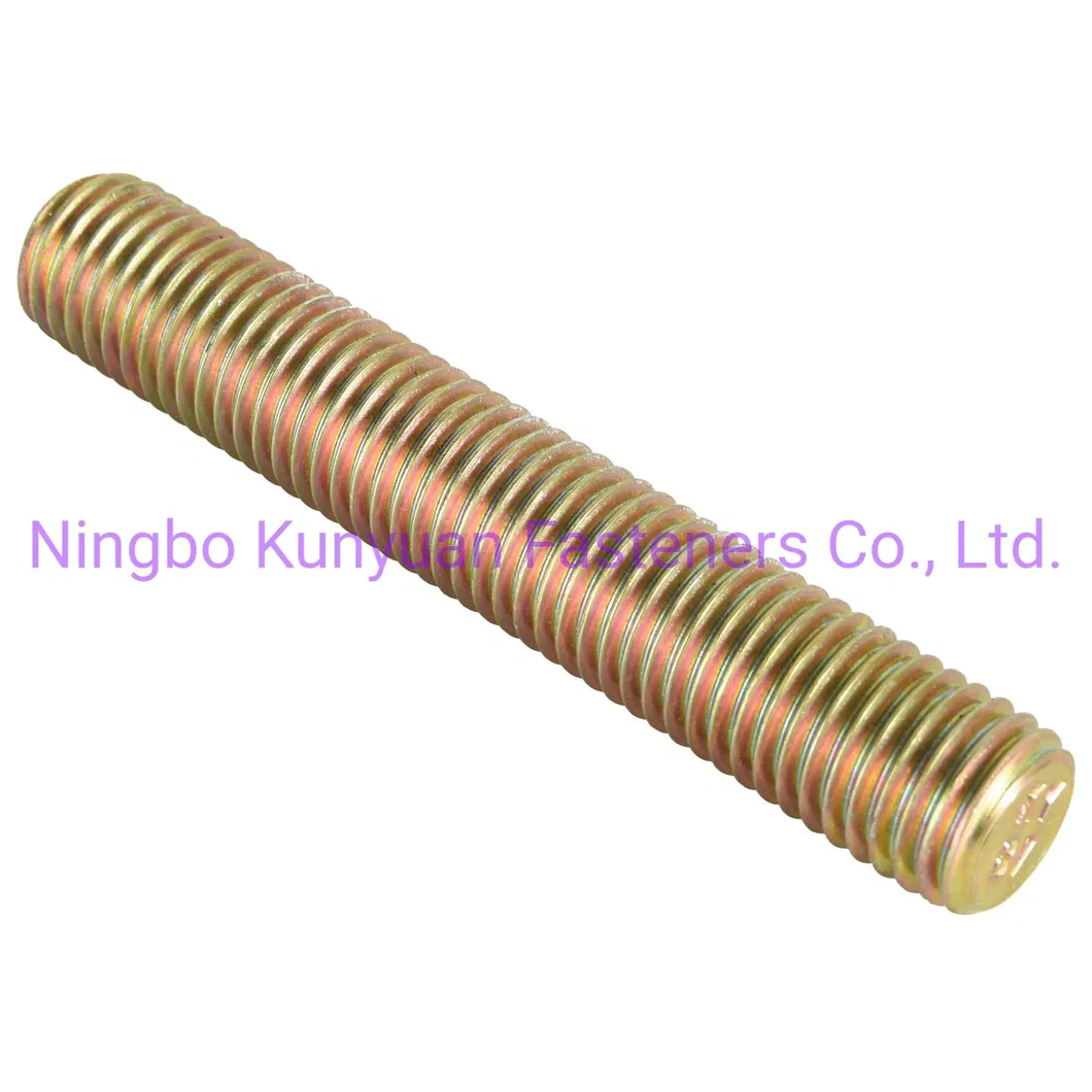 ASTM Standard A193/A193m Gr B7 Full Thread Stud Bolt with Self Color Nut and Bolt
