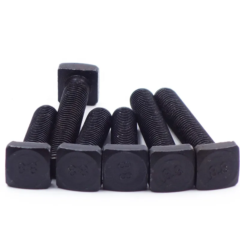 B7 Nut 2h Black Galvanized Square Head Bolt Nut
