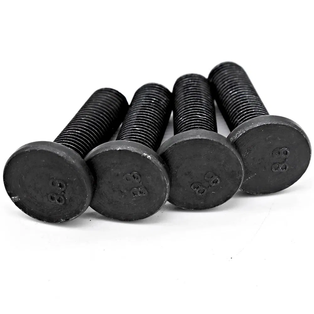 Black 45K 35K Flat Head Bolt Round Countersunk Carbon Steel Grade 8.8 M8*45 mm Stainless Steel 304 316