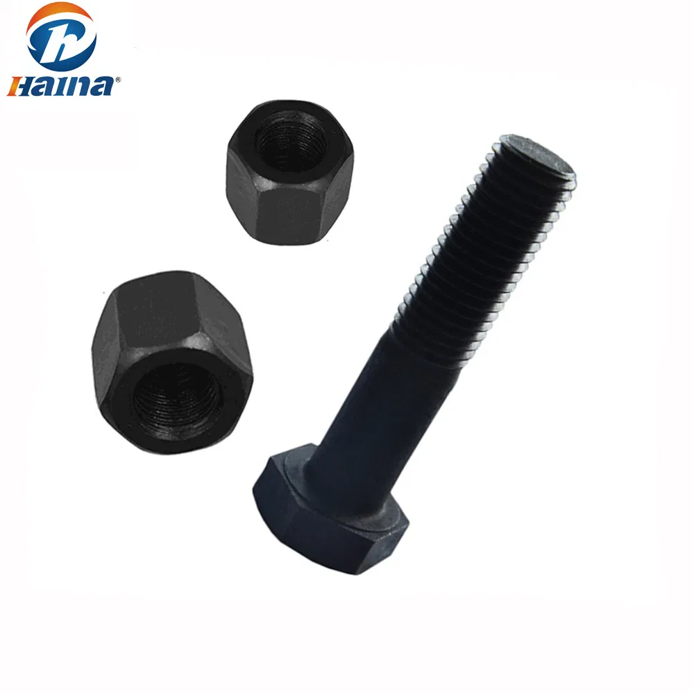 Black Heavy Hex Bolts & Nuts A325 2h, A563 2h