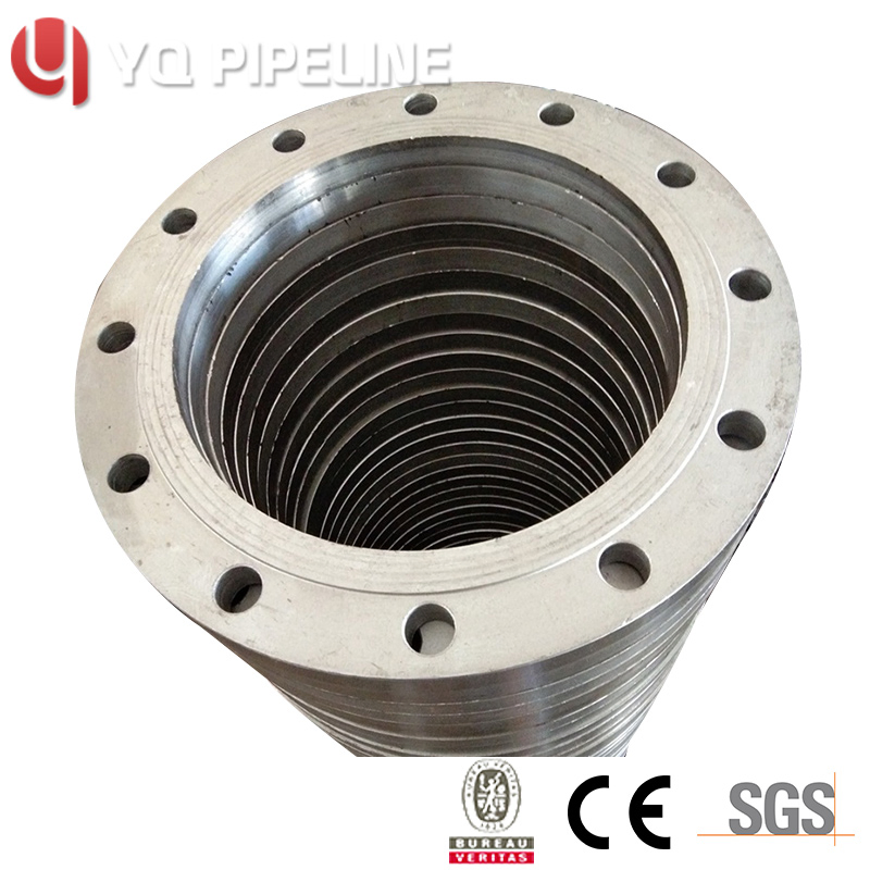 Black Mild Steel Blank Flange RF, DN150 , Pn16 to BS4504