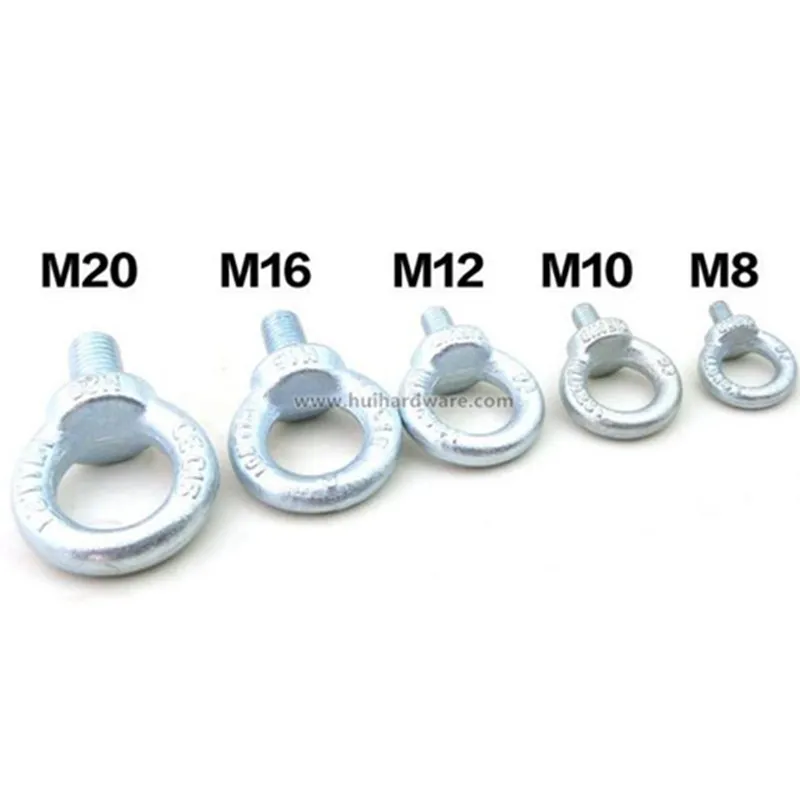 Blue Zinc Plated Drop Forged Galvanized Lifting Eye Bolt DIN580