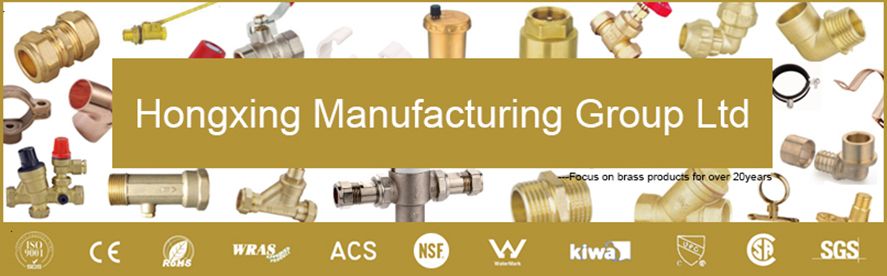 Brass Red Male Thread Extend Pipe Fitting Straight Nipple