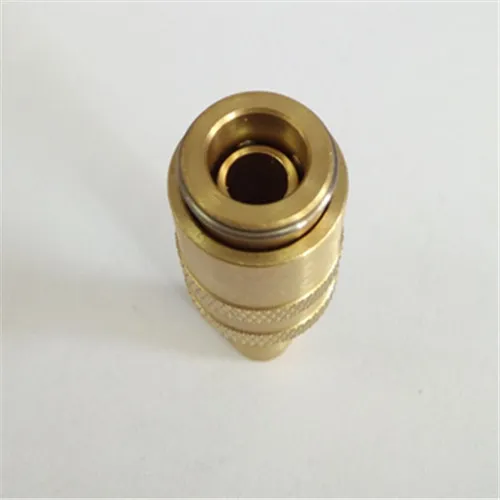Brass Straight Mold Coupler Hydraulic Fitting with Value