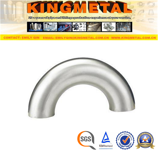 BS4825 180 Elbow Stainless Sanitary Pipe Fitting