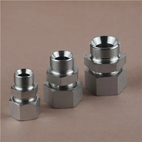 Bsp Thread 60 Cone Seali or Bonded Seal Male Adapter