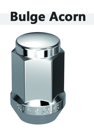 bulge acorn M12 lug nut set for car rim
