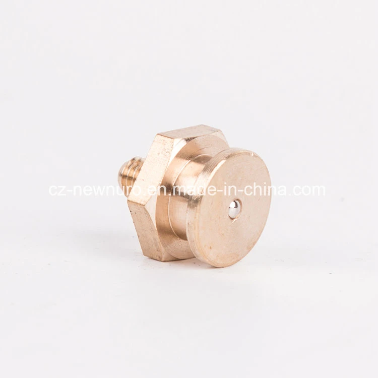 Button Head Grease Fitting for Hydraulic Adaptor