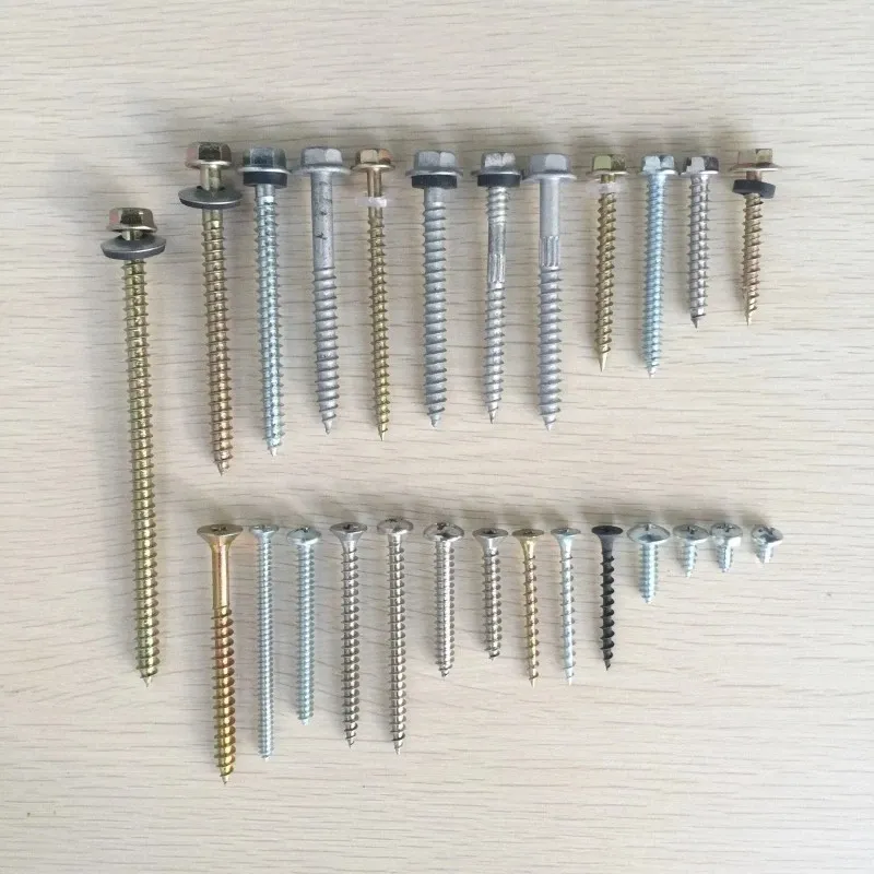 C1022 White Zinc/Yellow Zinc Chipboard Screws with Factory Price Wholesale