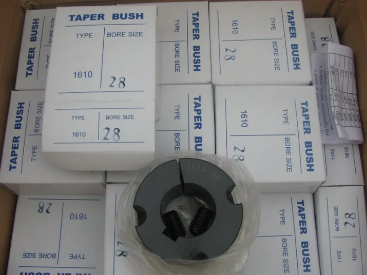 Cast Iron Taper Lock Bush with Keyway Customized Taper Bearing Bushing for Pulley