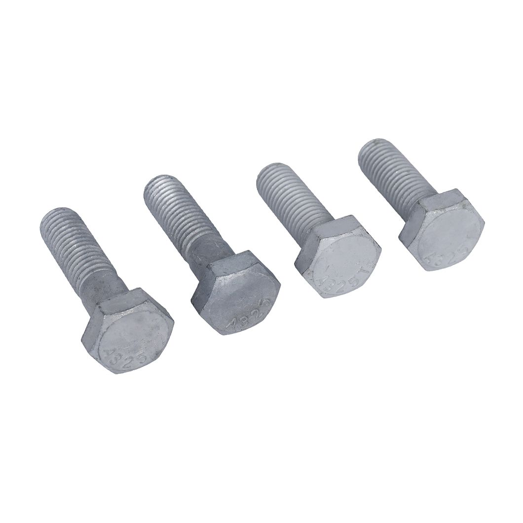 China Factory High Strength Hex Bolt Grade 8.8 10.9 12.9 Galvanized Fastener Screw Standard DIN931/ DIN933