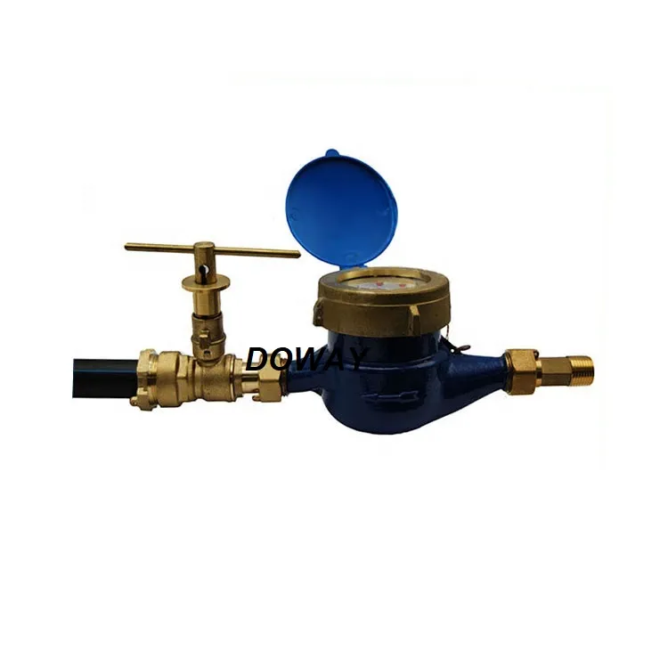 China Factory OEM High Quality Dzr Brass Forged Water Meter Fitting
