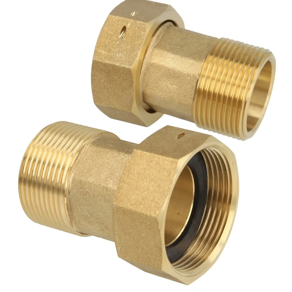 China Factory OEM High Quality Dzr Brass Forged Water Meter Fitting