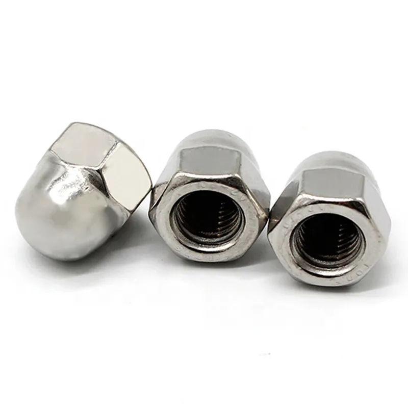 China Good Quality Price Hex Dome Cap Nuts DIN 1578 DIN 917