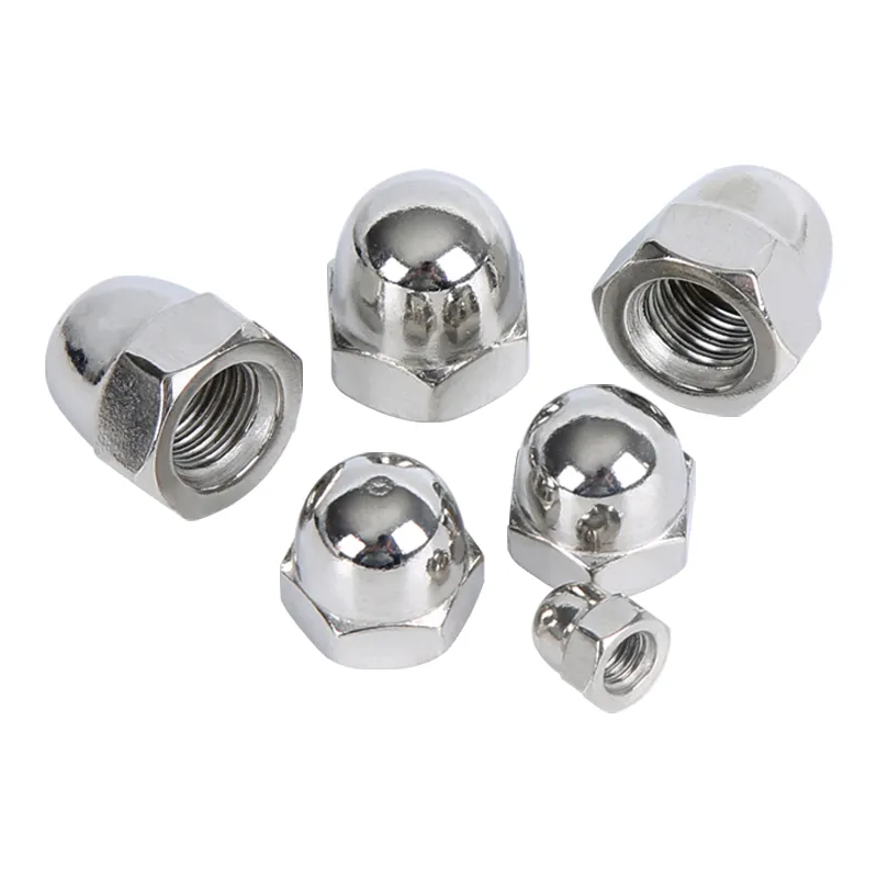 China Good Quality Price Hex Dome Cap Nuts DIN 1578 DIN 917