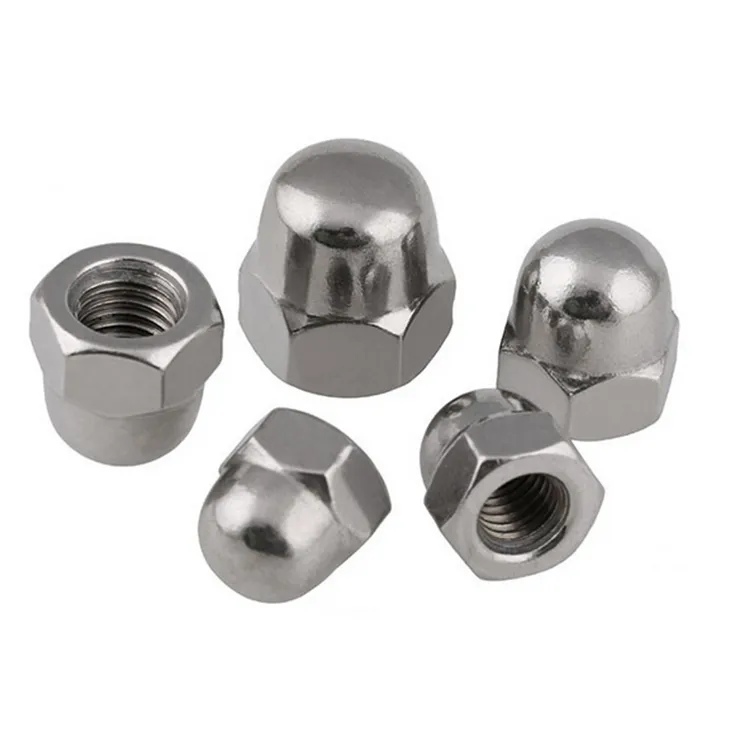China Good Quality Price Hex Dome Cap Nuts DIN 1578 DIN 917
