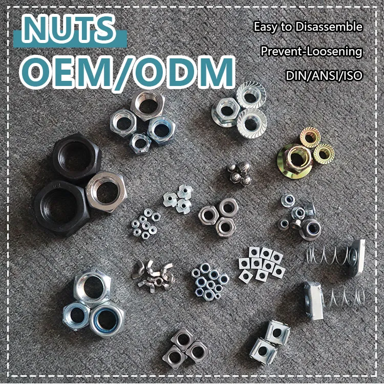 China Good Quality Price Hex Dome Cap Nuts DIN 1578 DIN 917