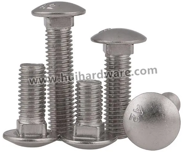 China Manufacture Stainless Steel DIN603 Carriage Bolts