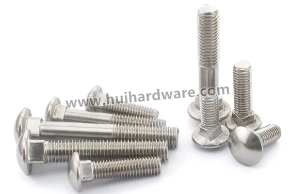 China Manufacture Stainless Steel DIN603 Carriage Bolts