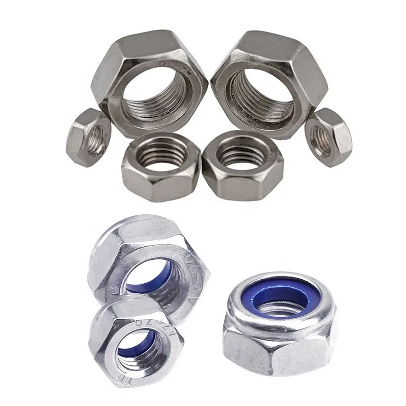 China Manufacturer High Strength Hexagon Nuts DIN934