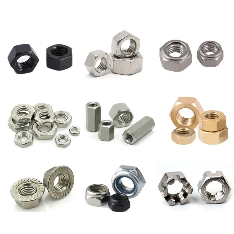 China Manufacturer High Strength Hexagon Nuts DIN934