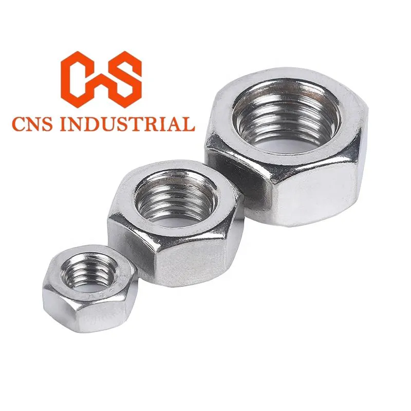 China Manufacturer High Strength Hexagon Nuts DIN934